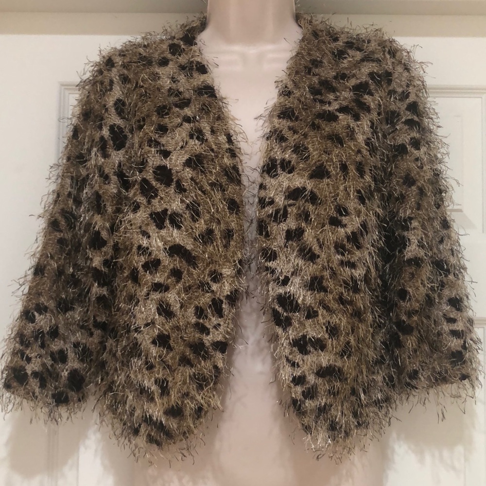 Like New Forever21 Animal Print Jacket Size XS/S